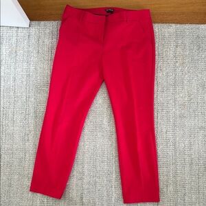 Express Vivid Red Columnist Pants